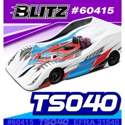 Blitz TS040 1/8 on-road body 1.0mm