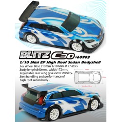 BLITZ C30 1/10 Mini EP High Roof Sedan (0.8mm)