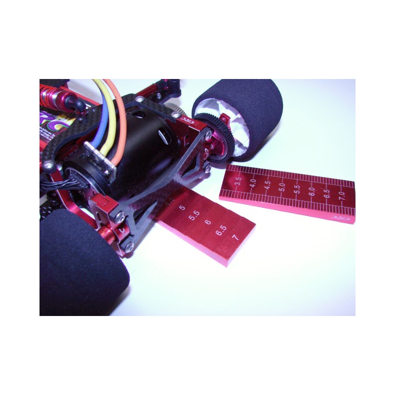 Wide Aluminium Ride Height Gauge Zen Racing