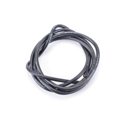 Silicone Wire Black 14awg 1m