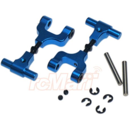 ALUMINUM ADJUSTABLE REAR UPPER ARM SET FOR TAMIYA TT02 - Zen Racing