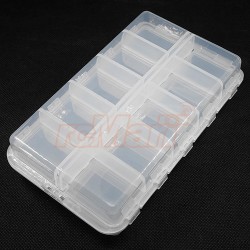 PLASTIC DOUBLE SIDED SCREW AND PARTS BOX