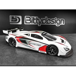 Bittydesign GT Seven20 190mm Clear Bodyshell