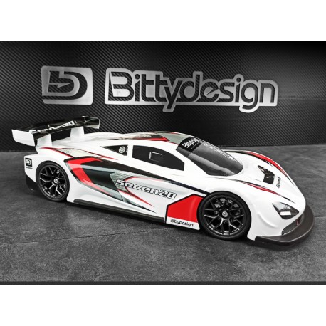 Bittydesign GT Seven20 190mm Clear Bodyshell