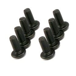 Hex. buttonhead screw titanium black M3x6 (8)