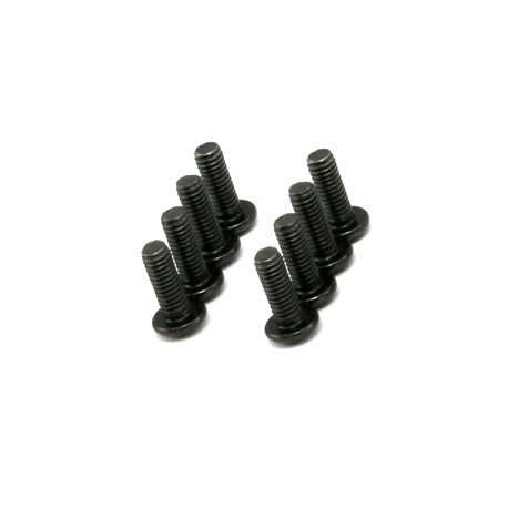 Hex. buttonhead screw titanium black M3x8 (8)