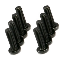 Hex. buttonhead screw titanium black M3x10 (8)