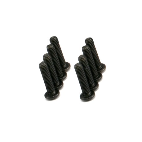 Hex. buttonhead screw titanium M3x12 (8)