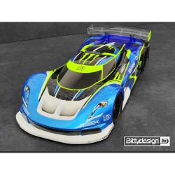 Bittydesign ARES-1 1/10 GT Clear 190mm Body
