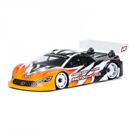 Protoform 1:28 P63 Lightweight Clear Bodyshell For Mini Z (98mm WB)