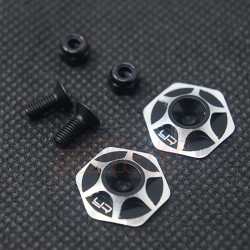 WING HOLDER FOR 1/10 1/8 OFF-ROAD BUGGY TRUGGY 2 PCS BLACK